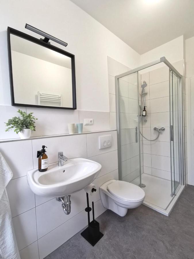 Bohnapartments - Stadtblick Zechenhaus - Balkon - Gratis Parkplatz - Wlan - Sehr Ruhig - Barrierearm Ilmenau Luaran gambar